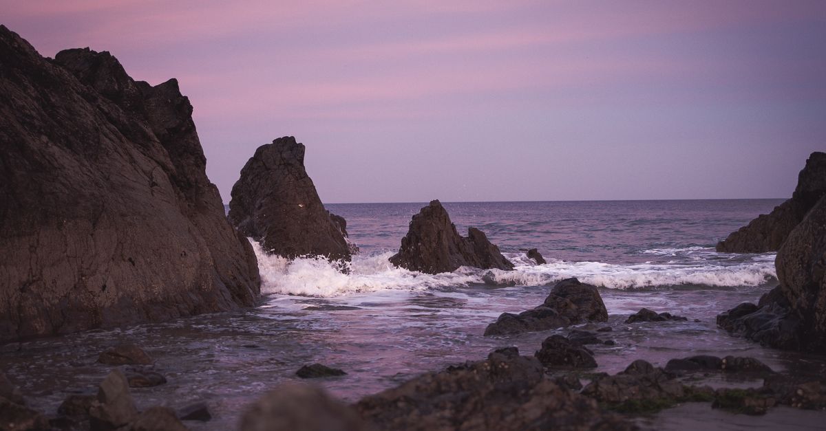 Natural rock bridge formation at low tide, Neil Island, Andaman