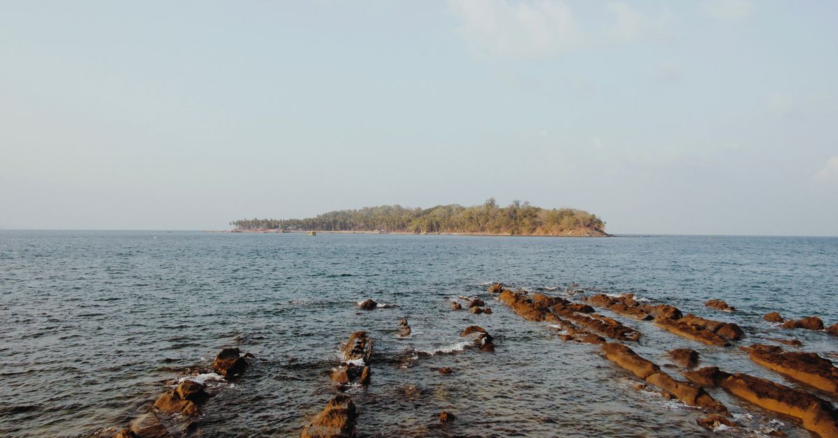 Port Blair shoreline Andaman islands