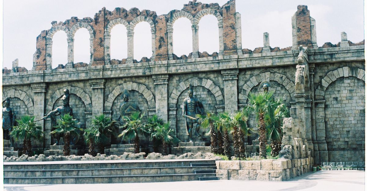 Ross Island colonial ruins Andaman